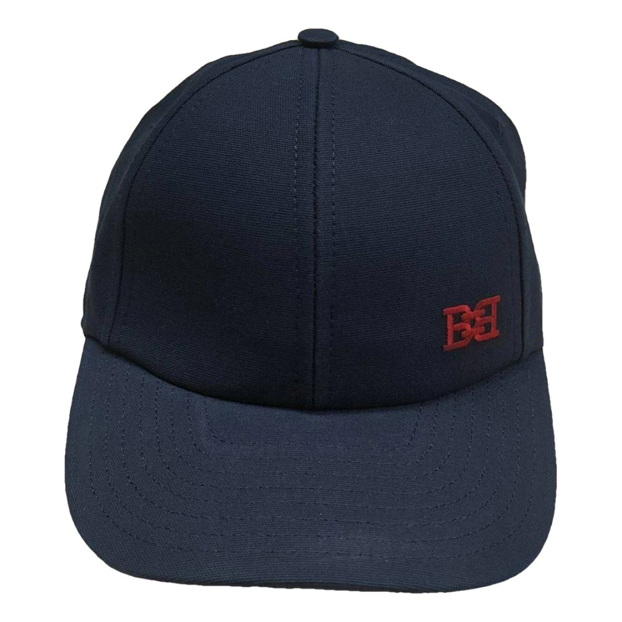 Pre-owned Bally Hat In Navy