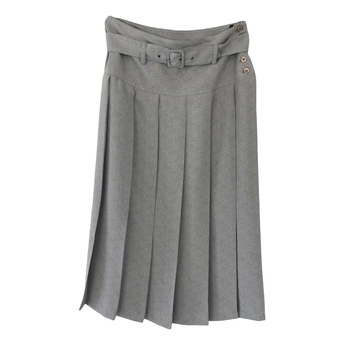 Pre-owned Cacharel Mid-length Skirt In Grey