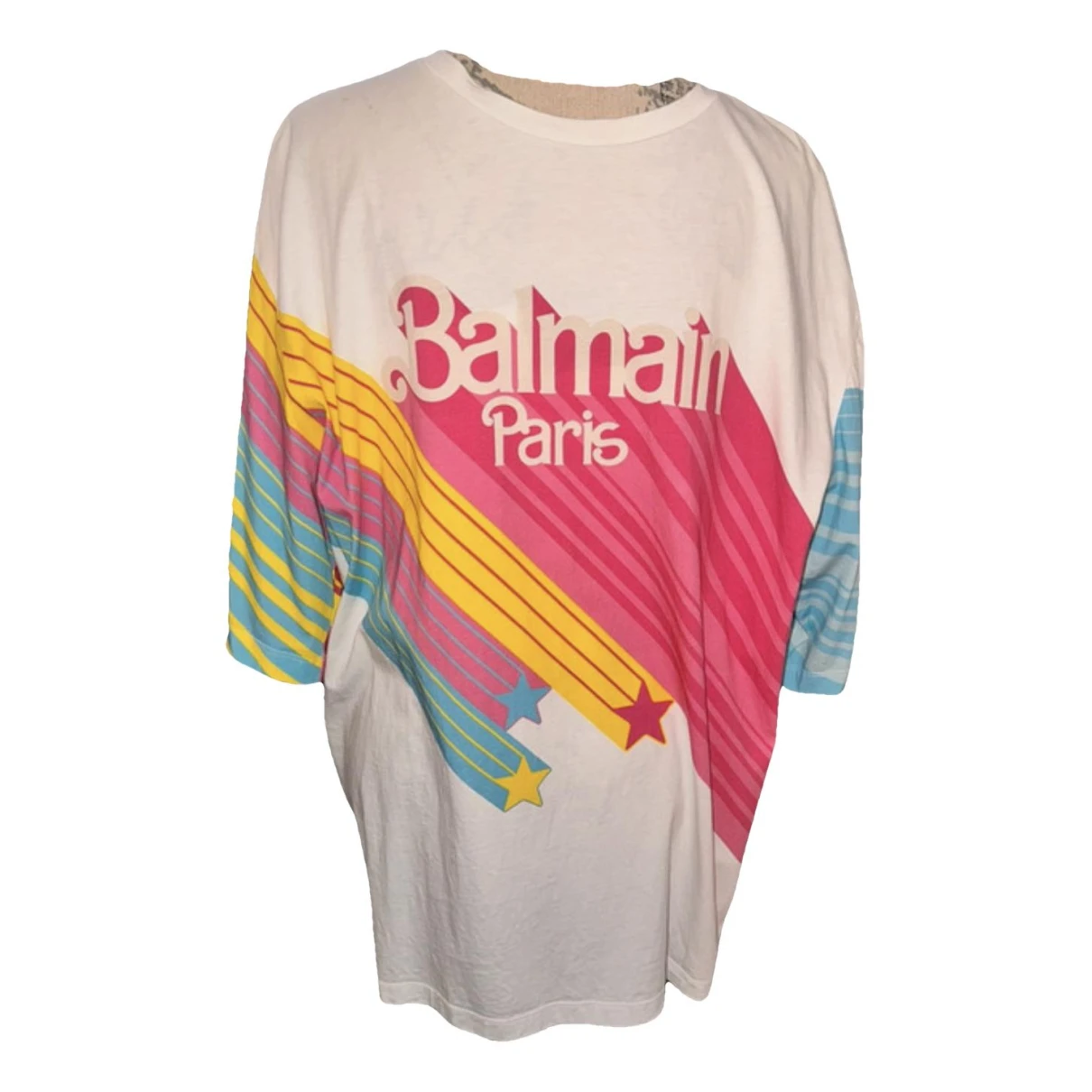 Pre-owned Balmain T-shirt In Multicolour