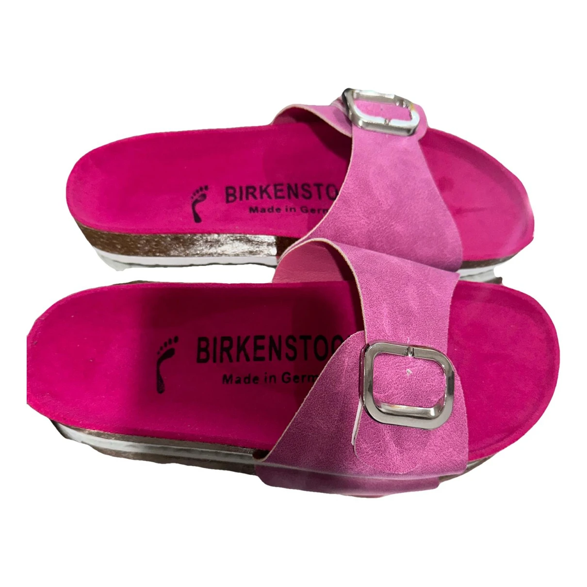 Pre-owned Birkenstock Sandal In Pink