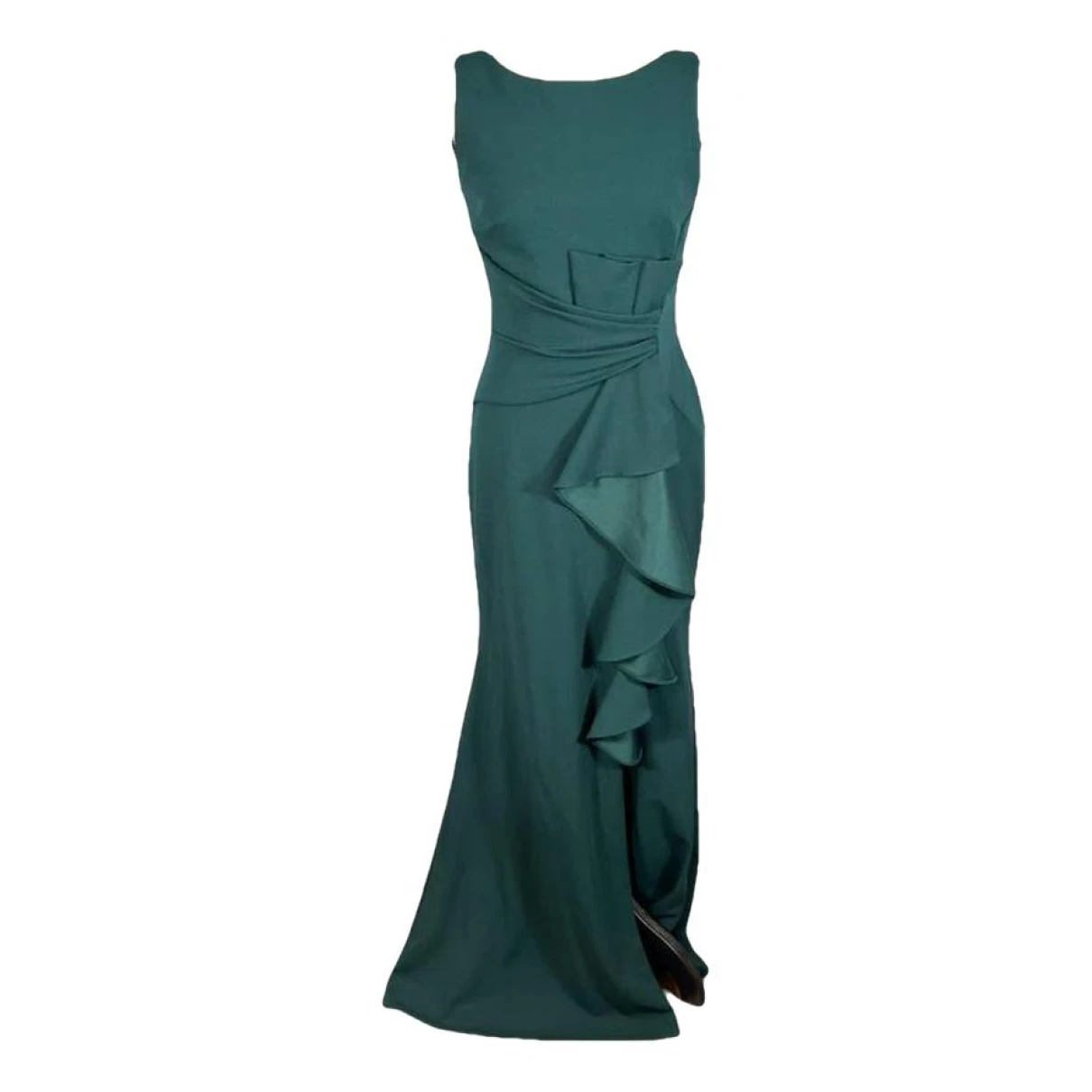 Pre-owned Betsy & Adam Maxi Dress In Green