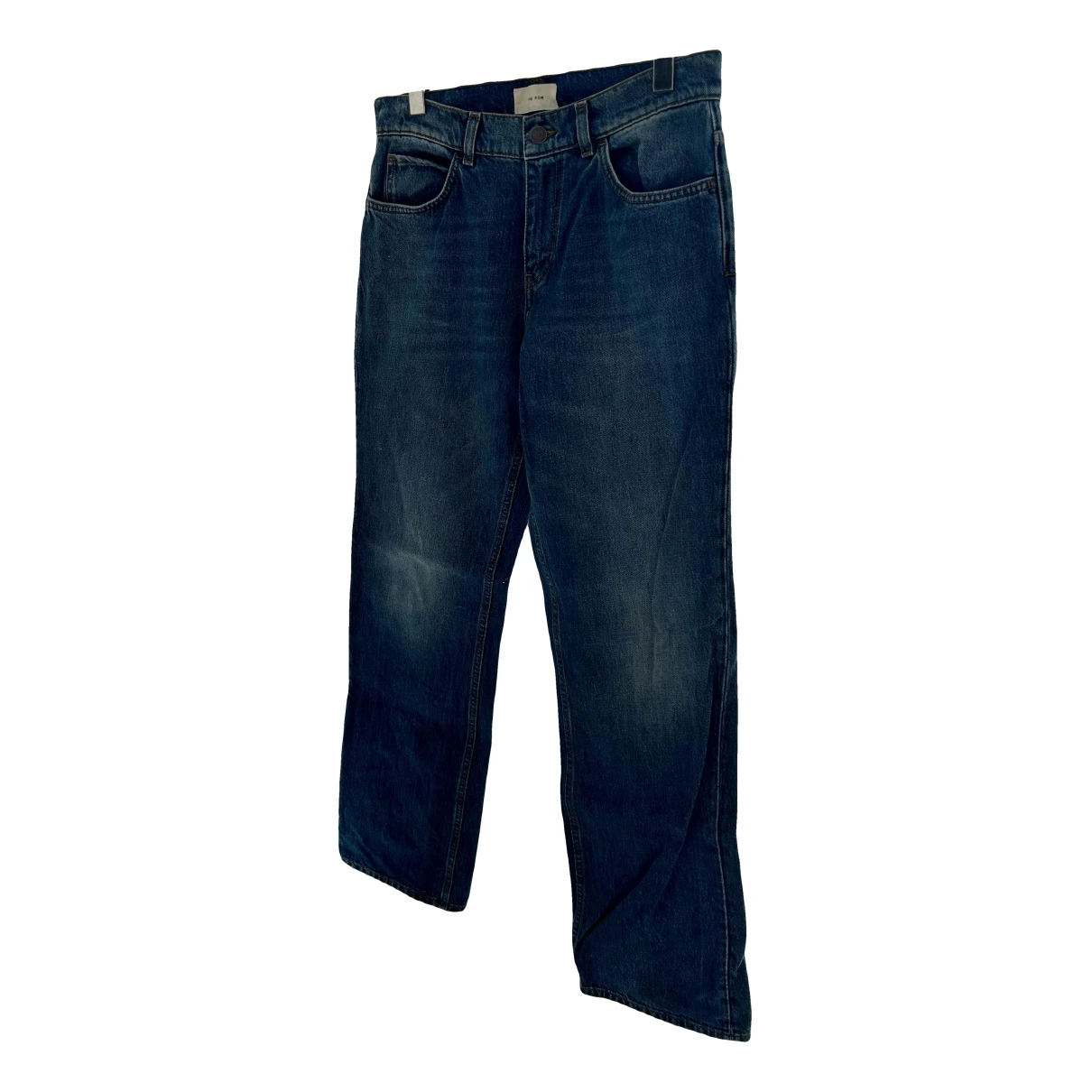Pre-owned The Row Straight Jeans In Blue