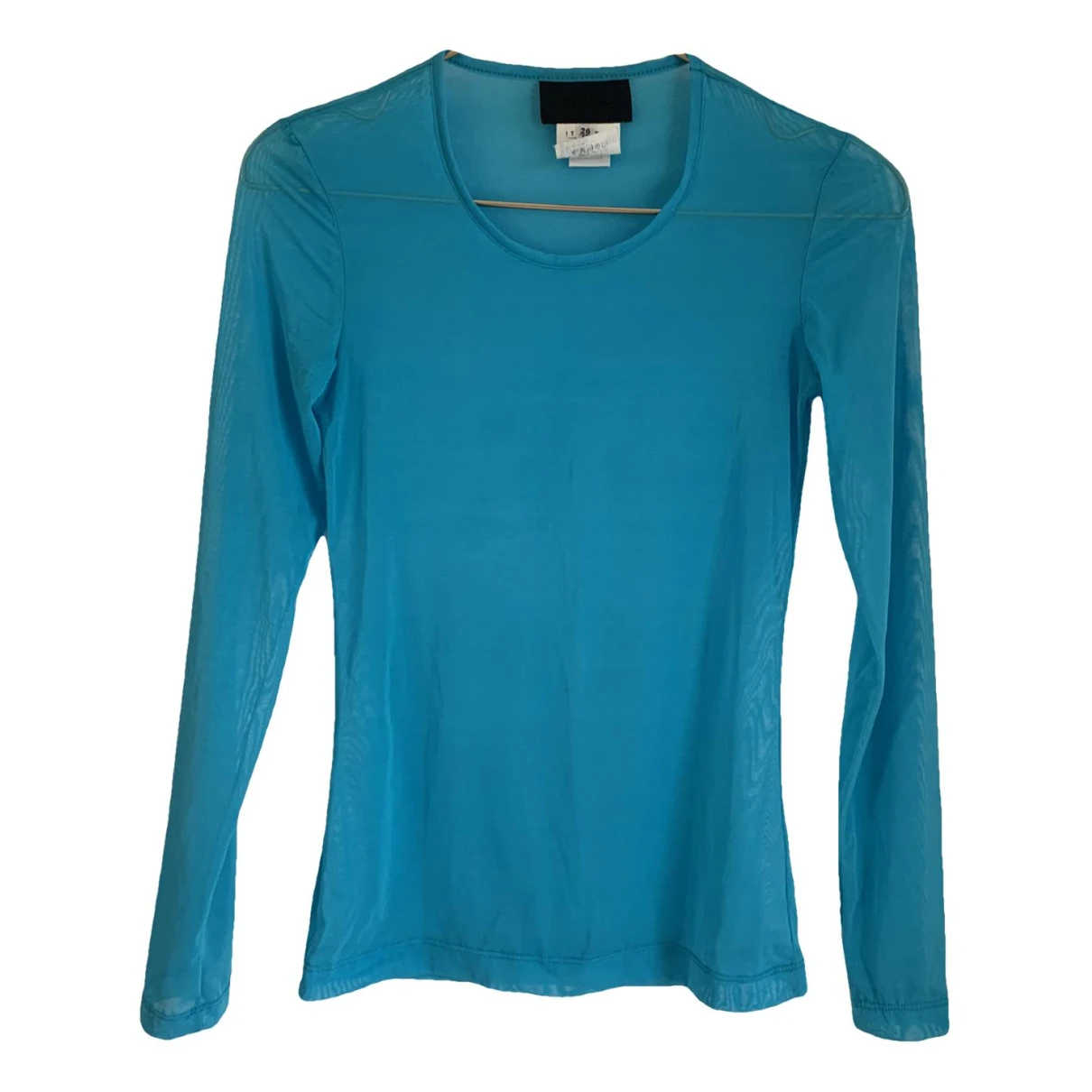 Pre-owned Dolce & Gabbana Top In Turquoise