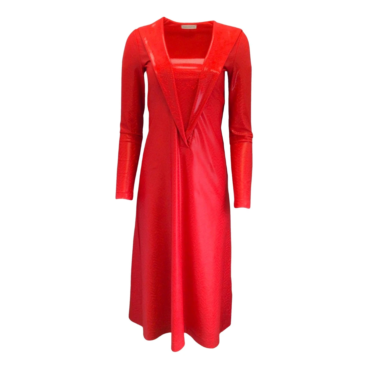 Pre-owned Saks Potts Dress In Red