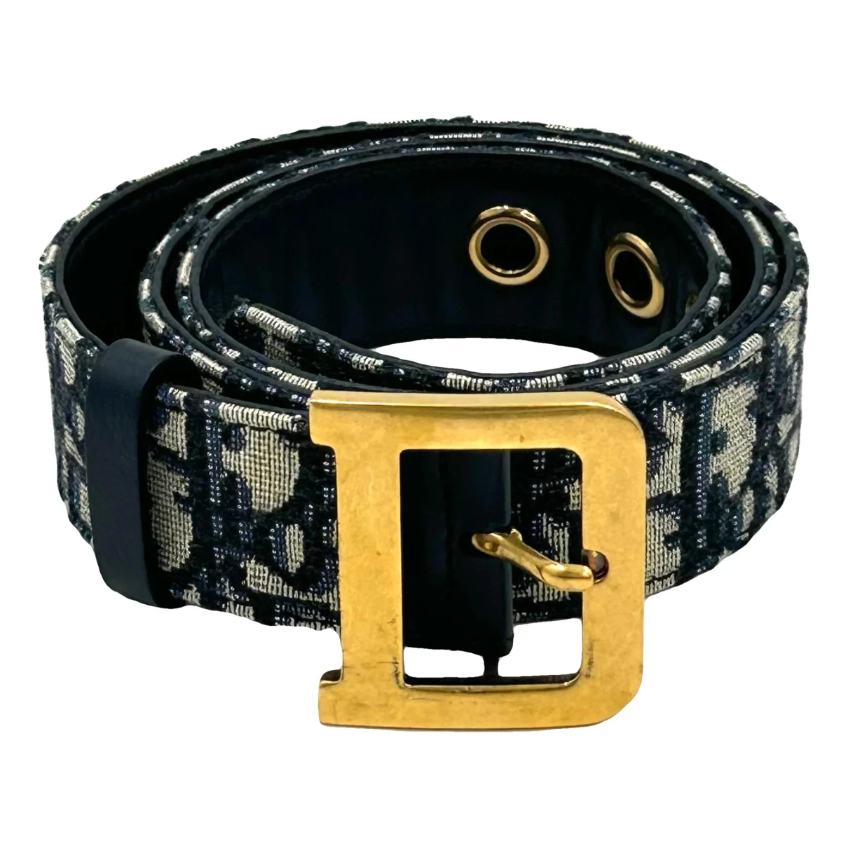 Pre-owned Dior Belt In Gold