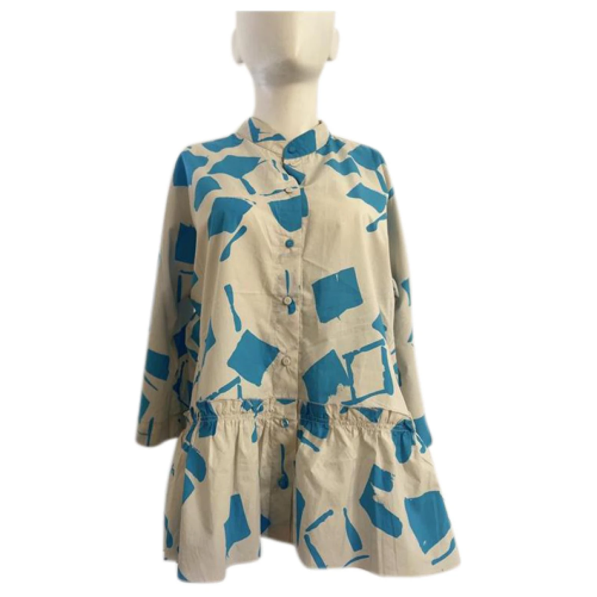 Pre-owned Luisa Cerano Blouse In Blue