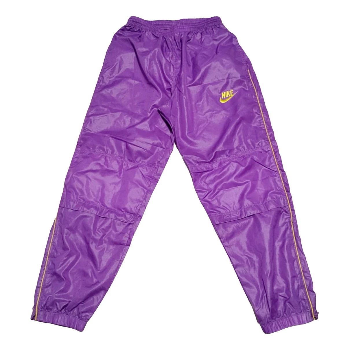 Pre-owned Nike Trousers In Purple