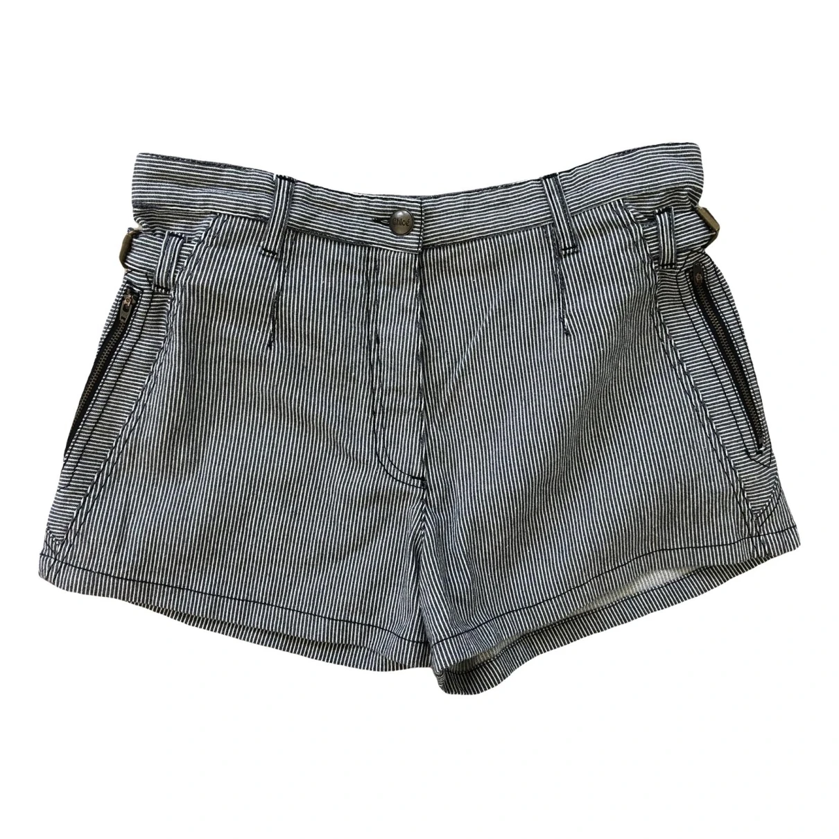 Pre-owned Chloé Shorts In Ecru