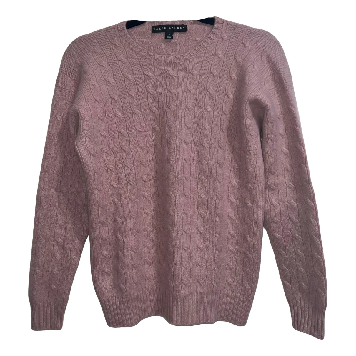 Pre-owned Ralph Lauren Cashmere Jumper In Pink