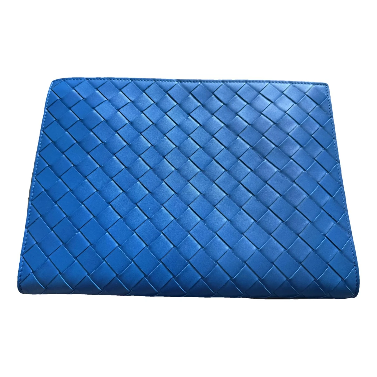 Pre-owned Bottega Veneta Leather Small Bag In Blue