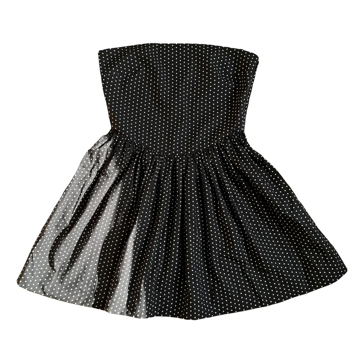 Pre-owned Molly Goddard Mini Dress In Black