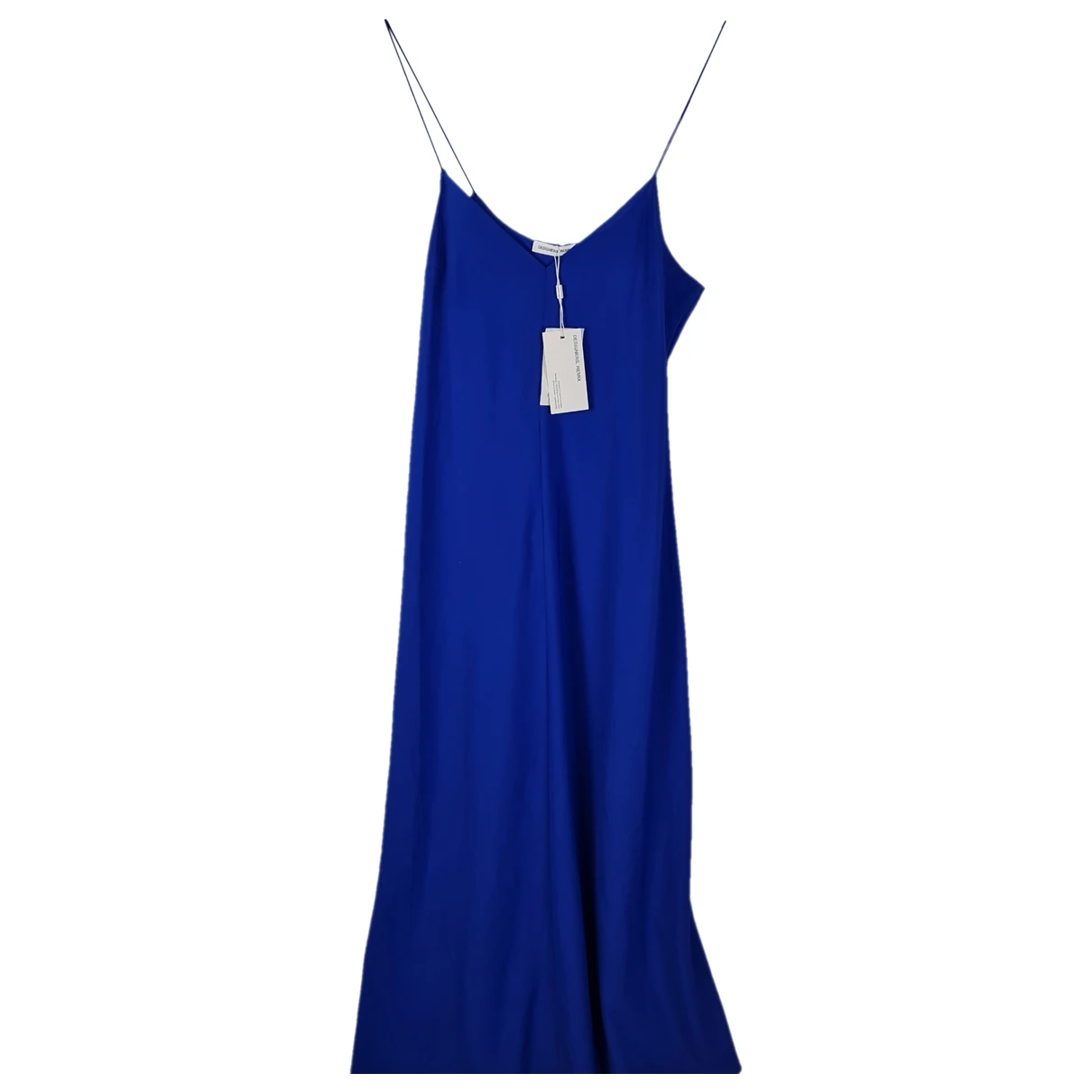Pre-owned Designers Remix Mid-length Dress In Blue