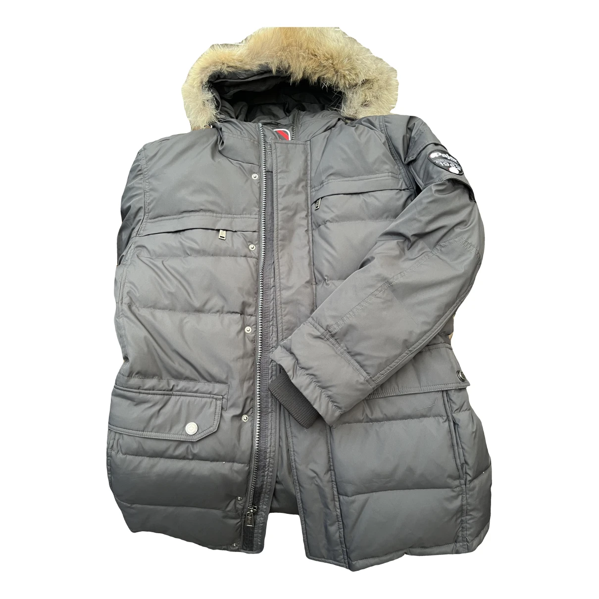 Pre-owned Pajar Cloth Puffer In Black