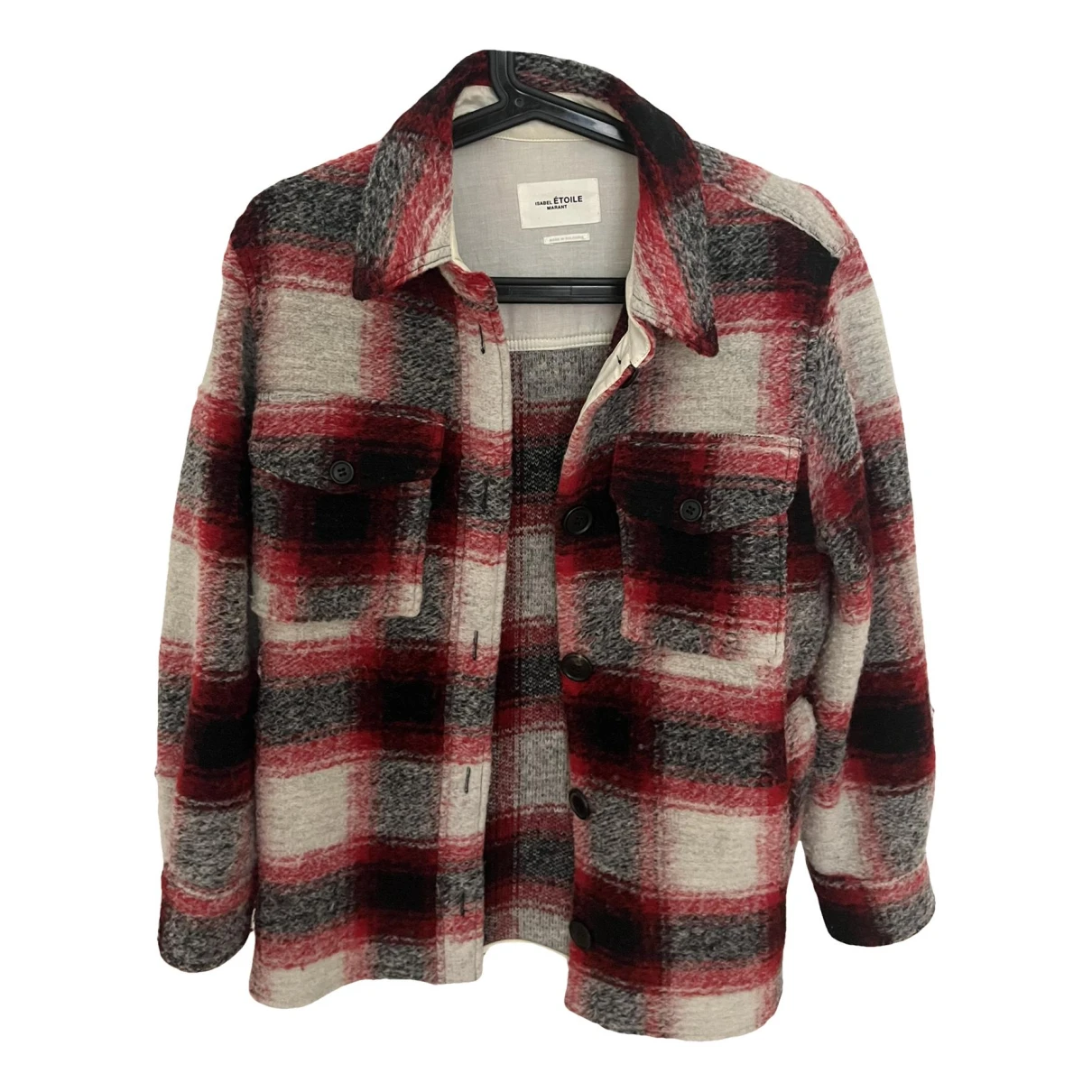 Pre-owned Isabel Marant Étoile Wool Jacket In Red