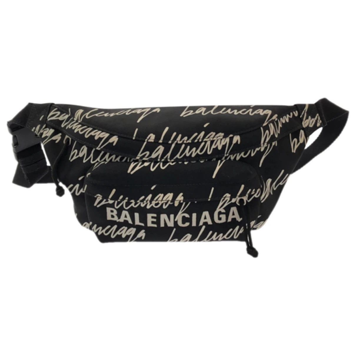Pre-owned Balenciaga Wheel Crossbody Bag In Black