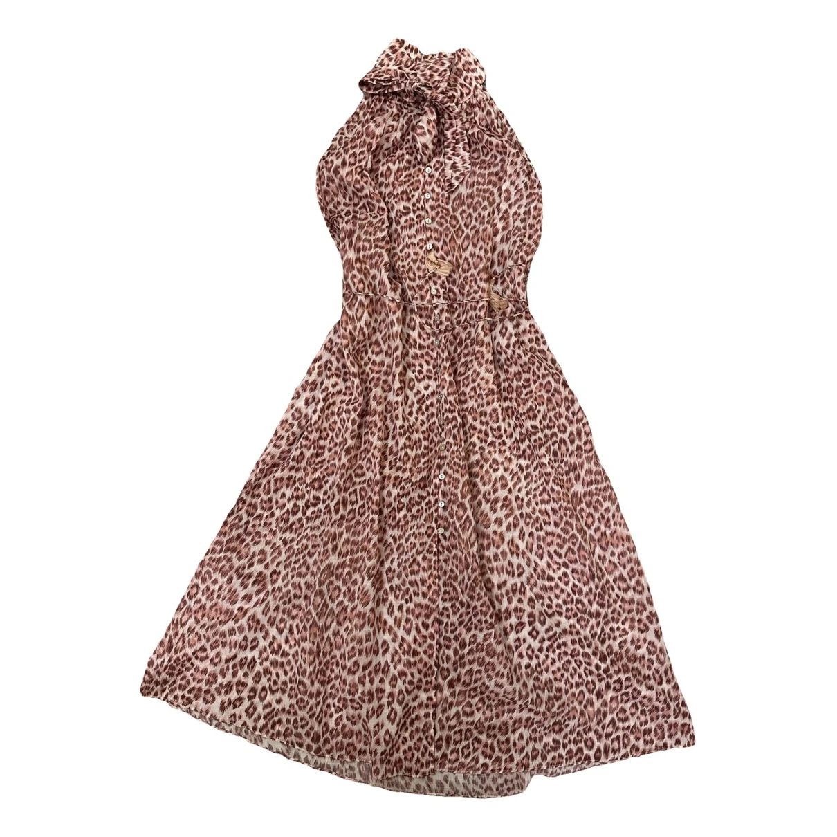 Pre-owned Zimmermann Mid-length Dress In Pink