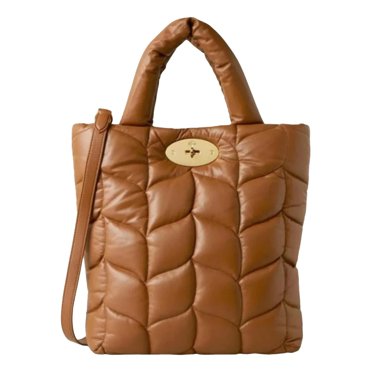 Pre-owned Mulberry Leather Tote In Brown