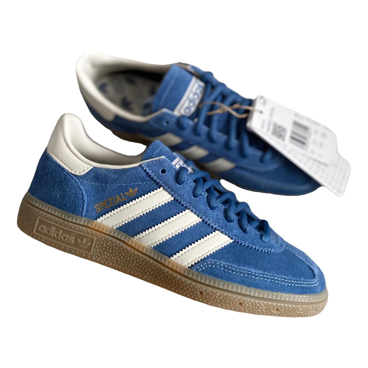 Pre-owned Adidas Originals Gazelle Trainers In Blue