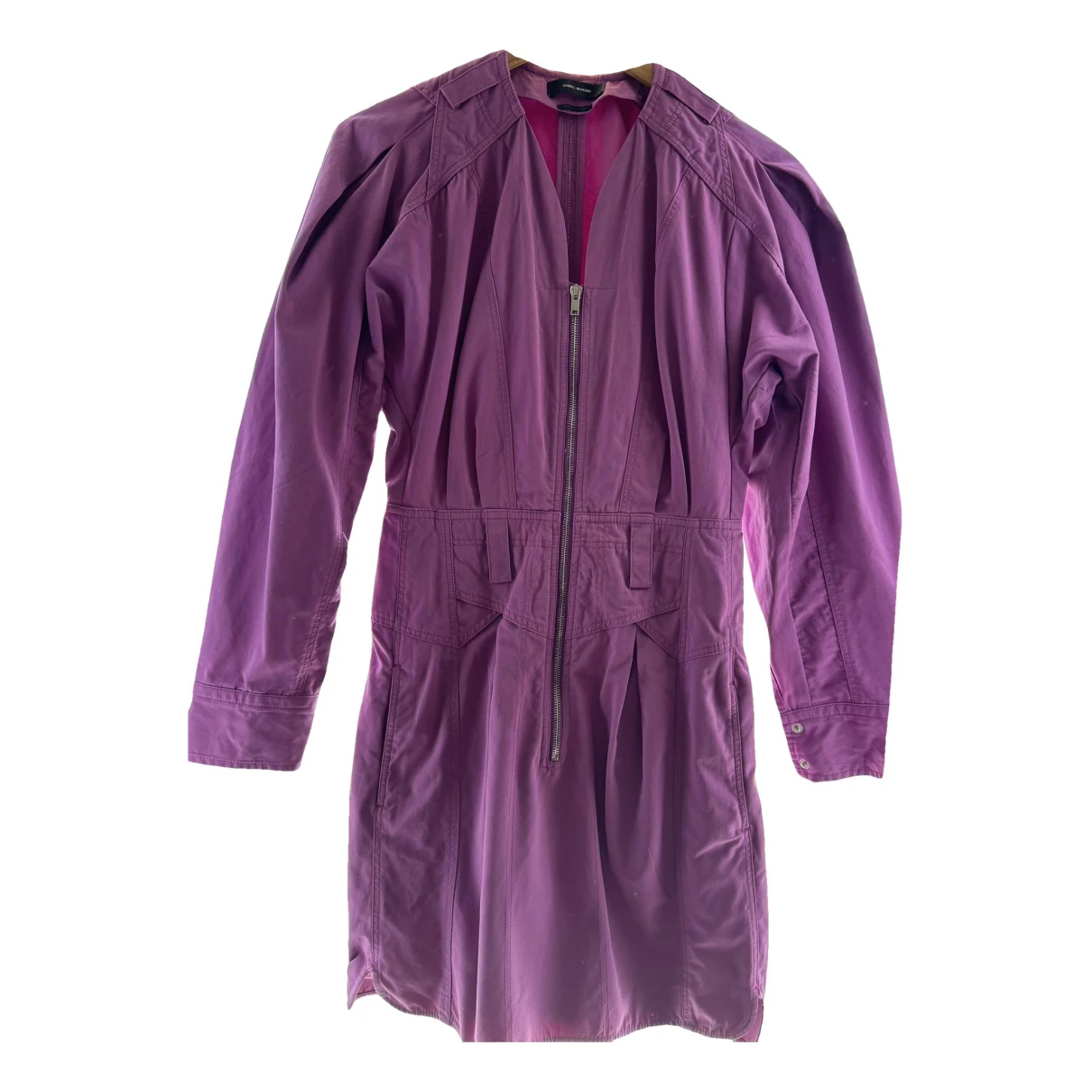 Pre-owned Isabel Marant Mini Dress In Purple