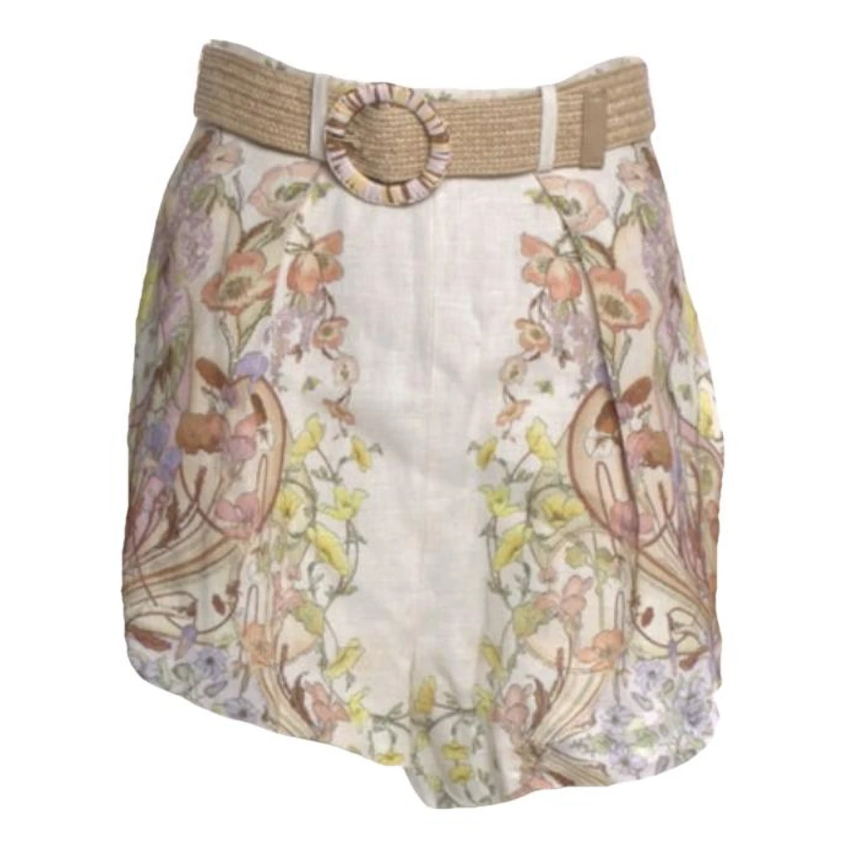 Pre-owned Zimmermann Shorts In Multicolour