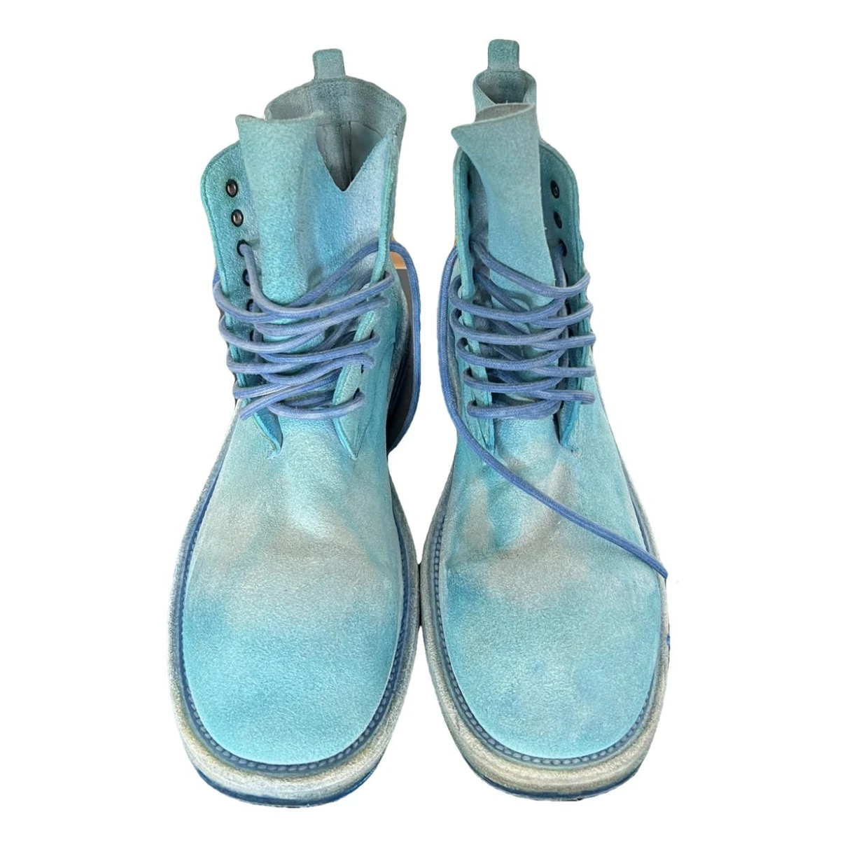 Pre-owned Marsèll Boots In Blue