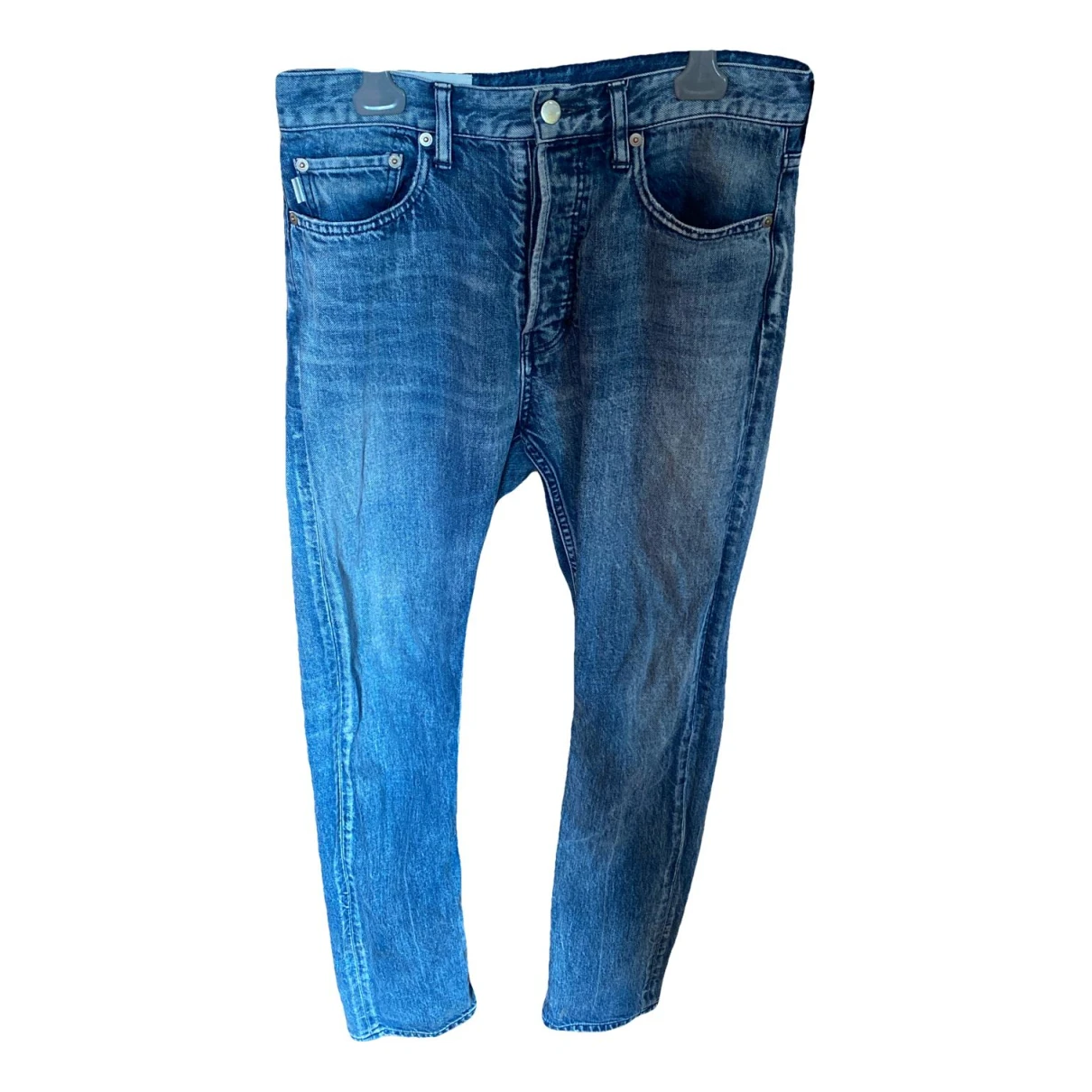 Pre-owned Ambush Straight Jeans In Blue