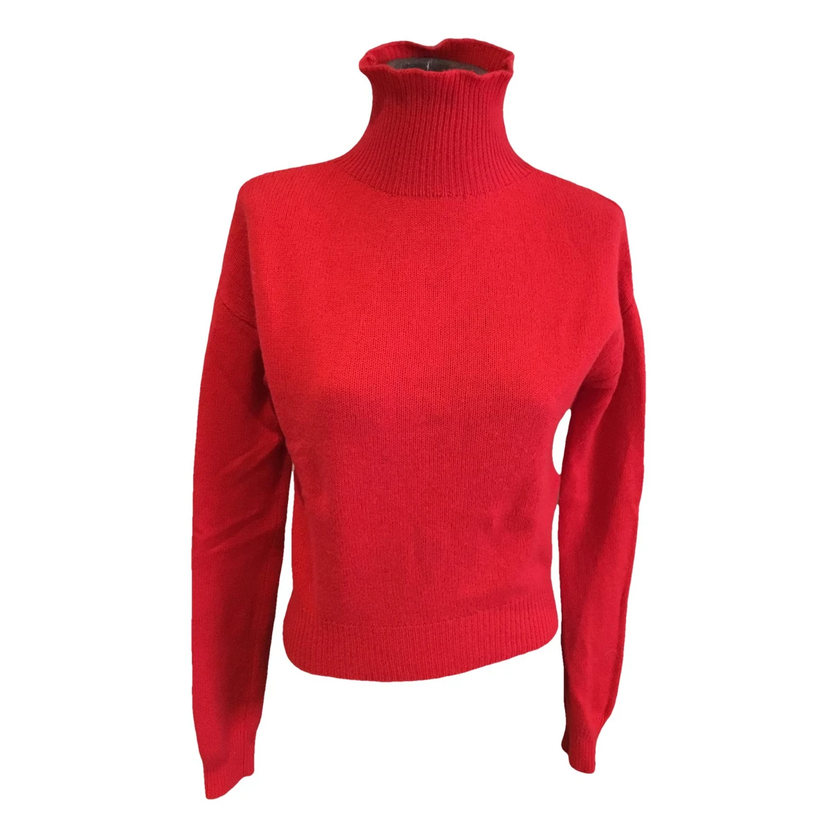 Pre-owned Majestic Wool Jumper In Red