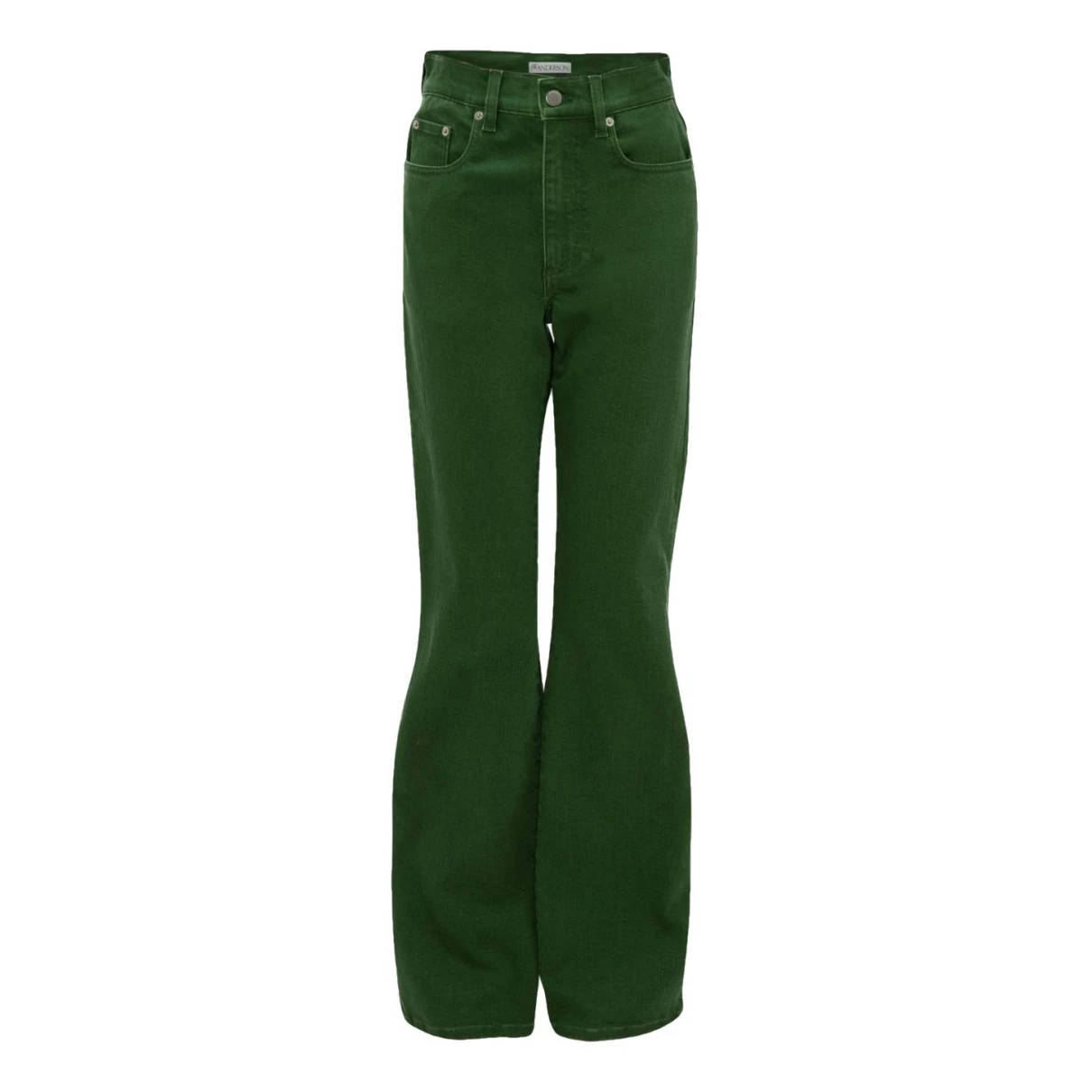 Pre-owned Jw Anderson Bootcut Jeans In Green