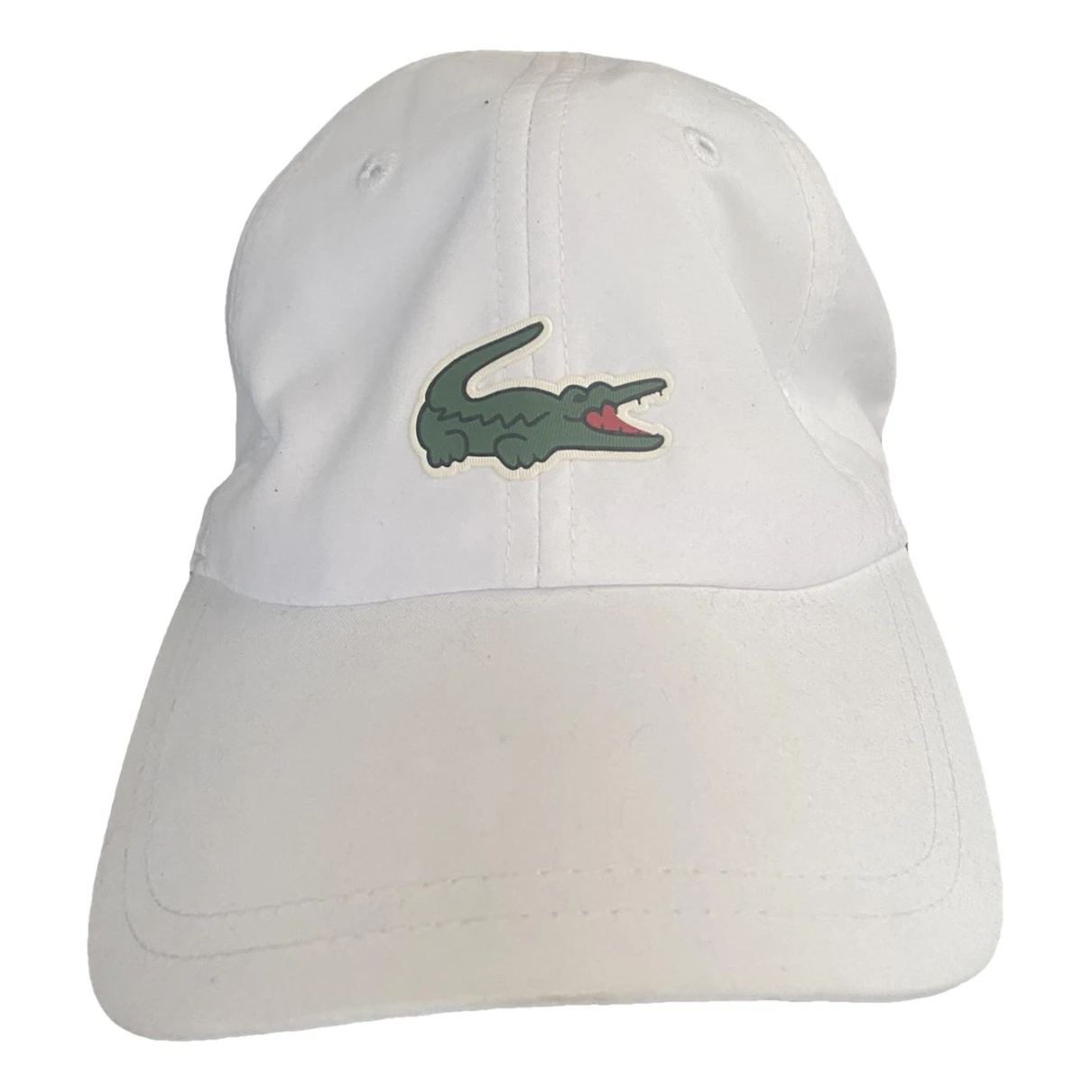 Pre-owned Lacoste Cap In White