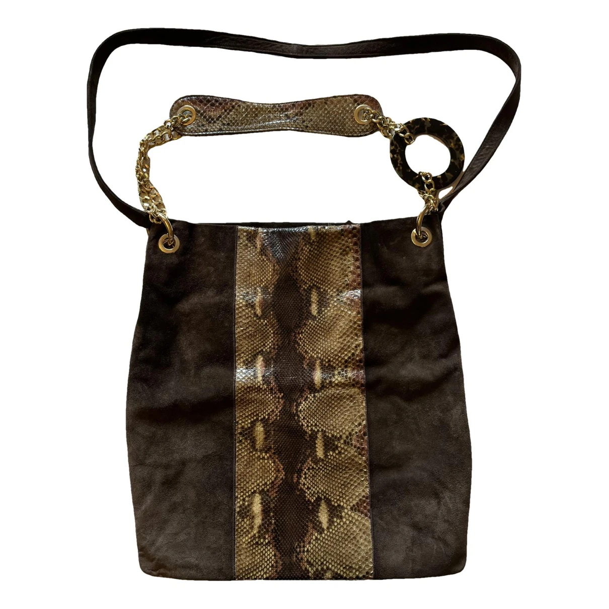 Pre-owned Almala Leather Handbag In Brown