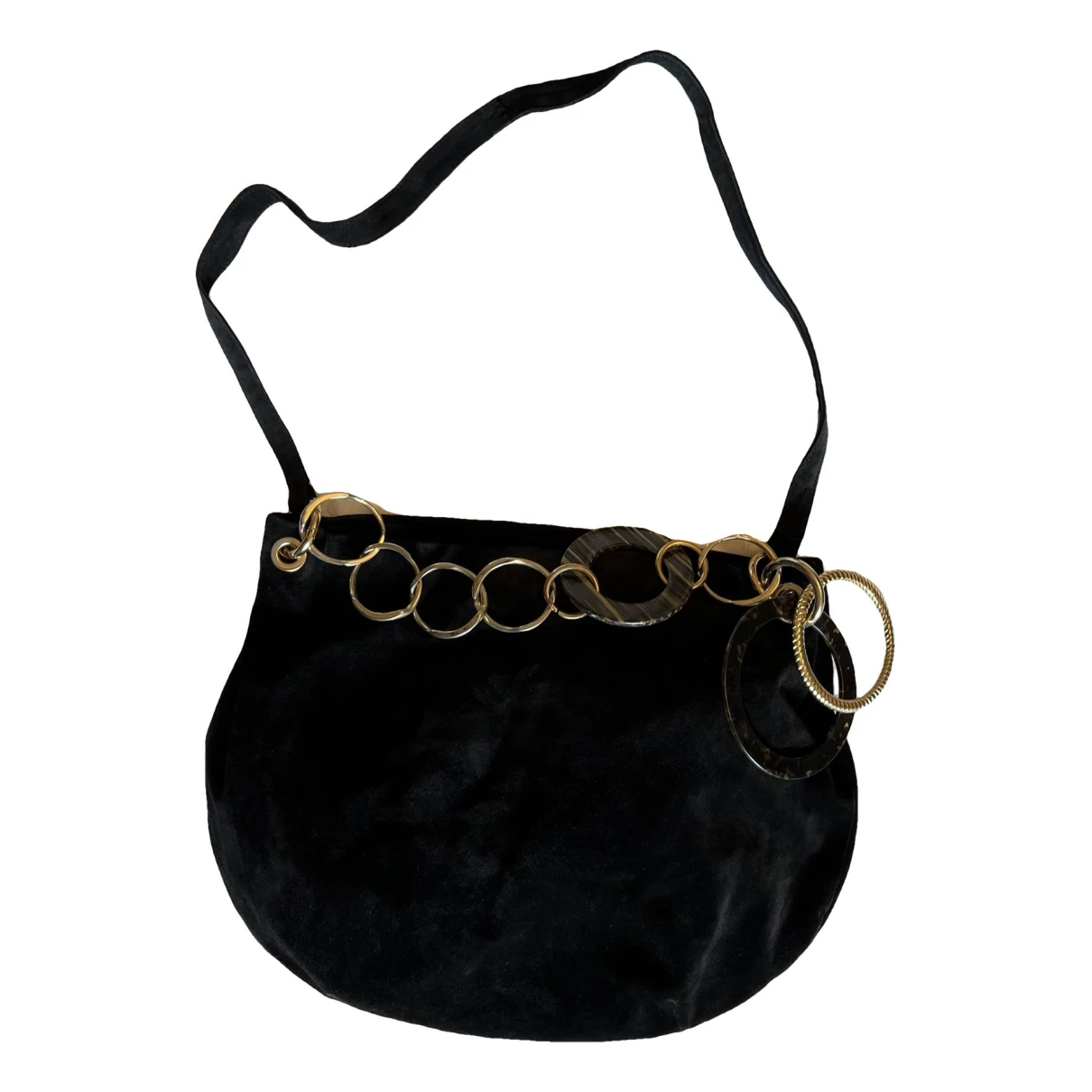 Pre-owned Almala Leather Handbag In Black