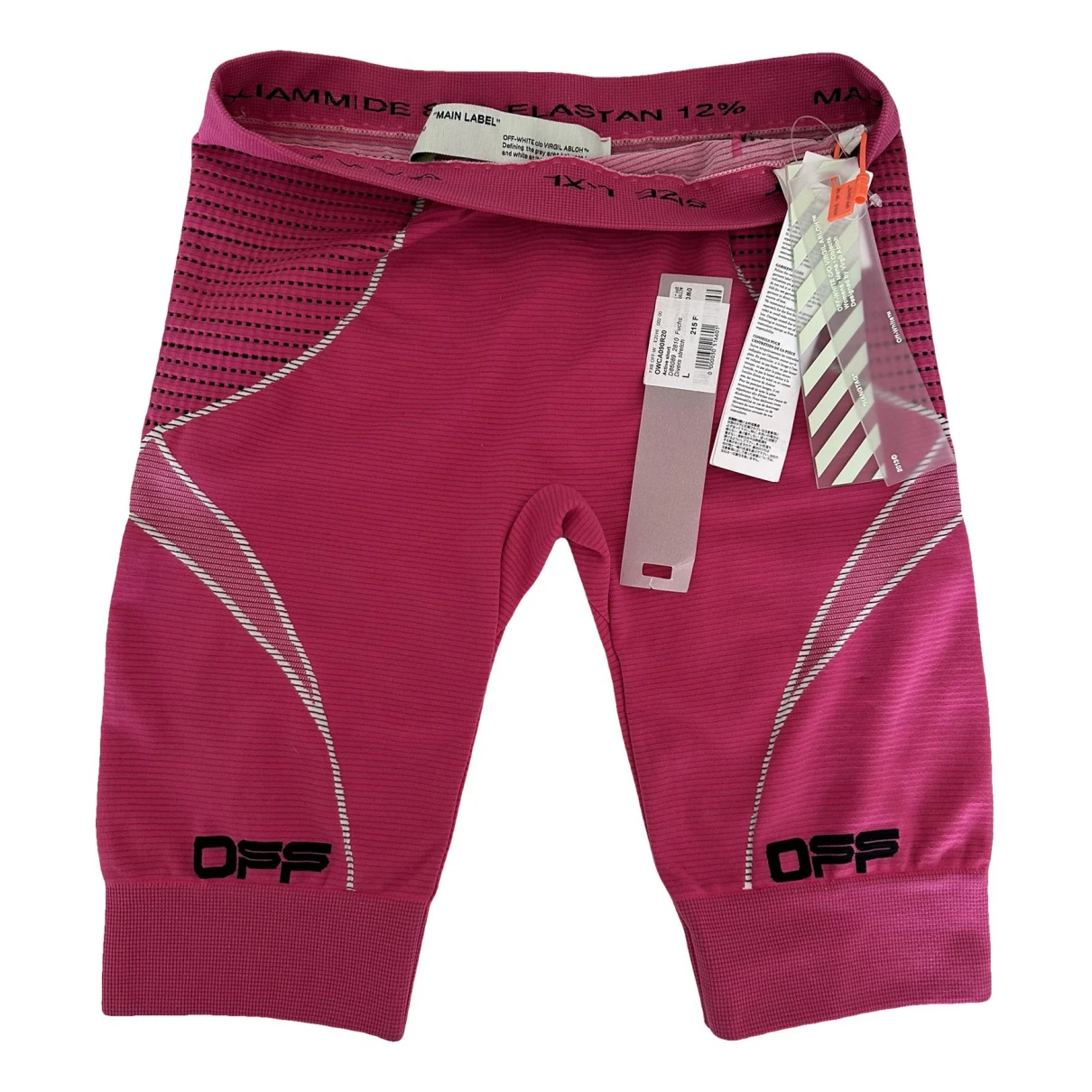 Pre-owned Off-white Shorts In Pink
