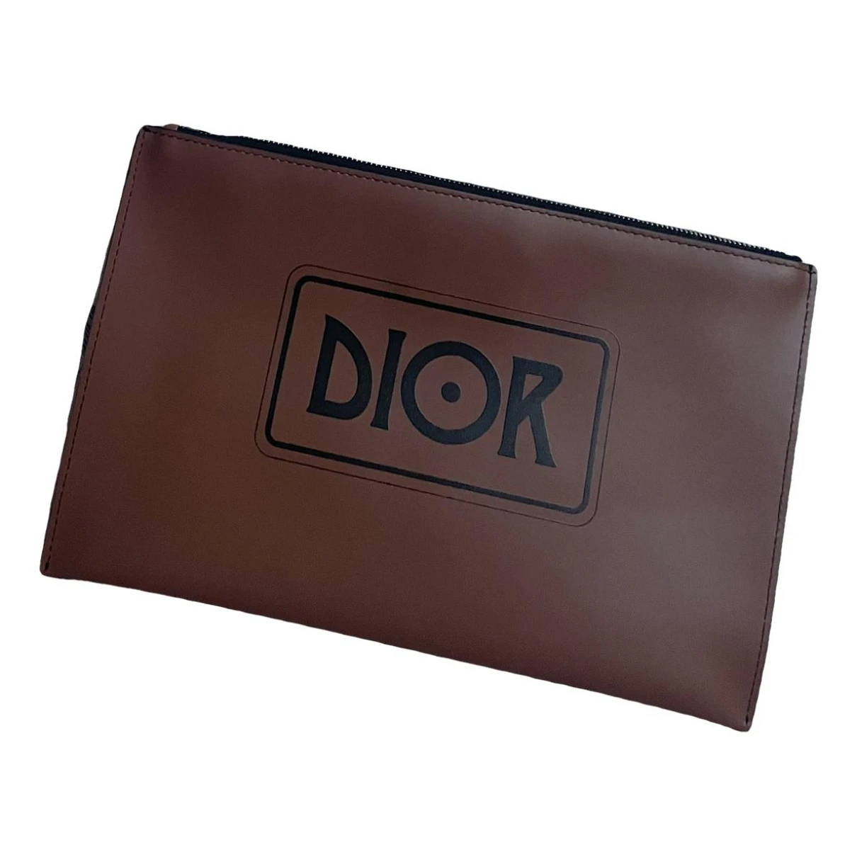 Pre-owned Dior Leather Bag In Brown