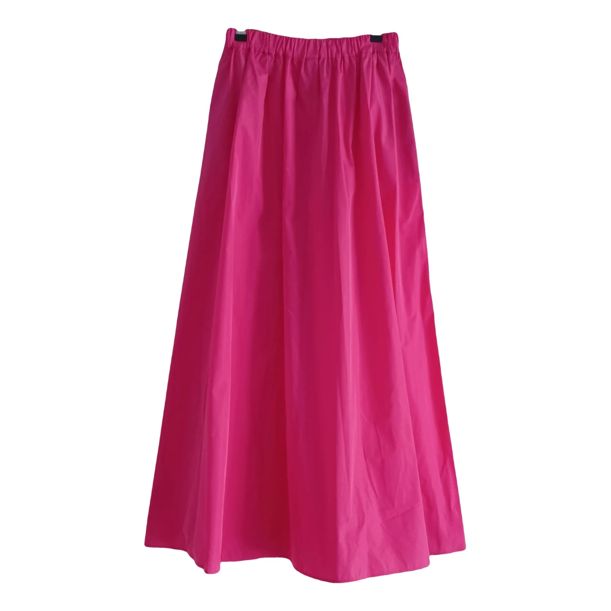 Pre-owned Max Mara Maxi Skirt In Pink