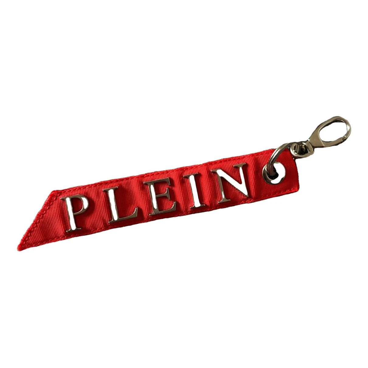 Pre-owned Philipp Plein Bag Charm In Red