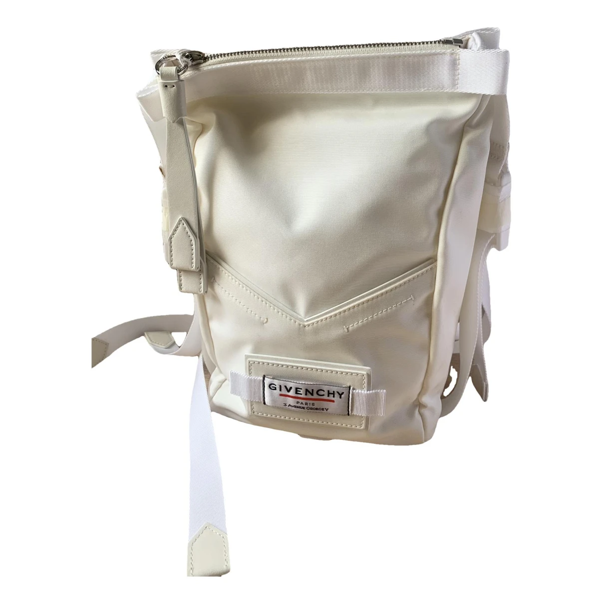 Pre-owned Givenchy Backpack In White