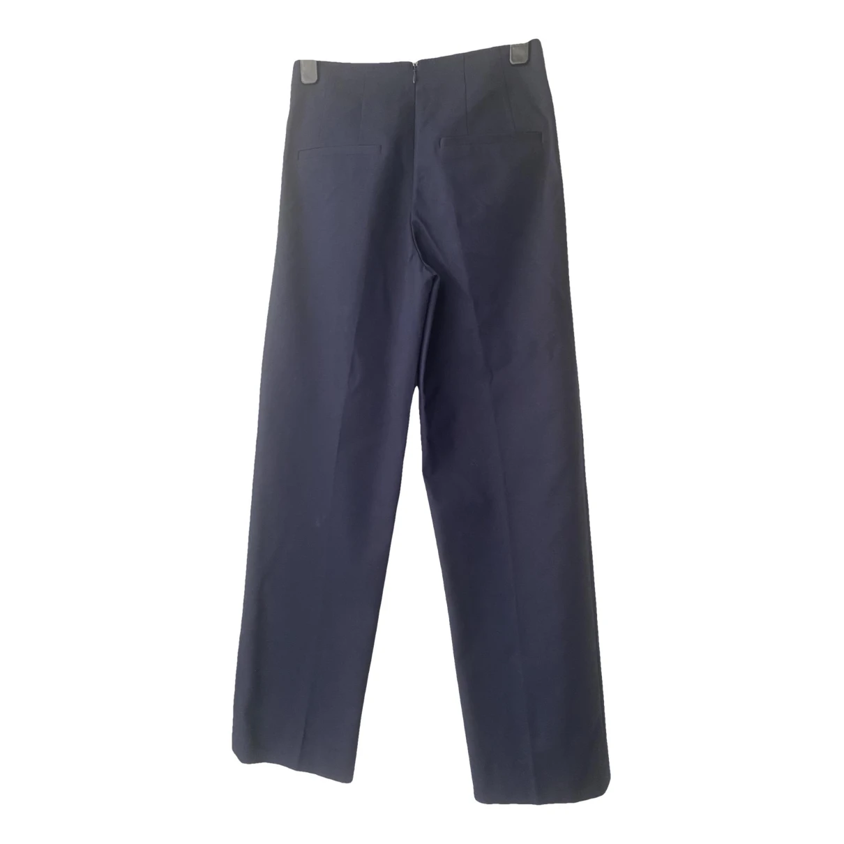 Pre-owned Club Monaco Trousers In Blue