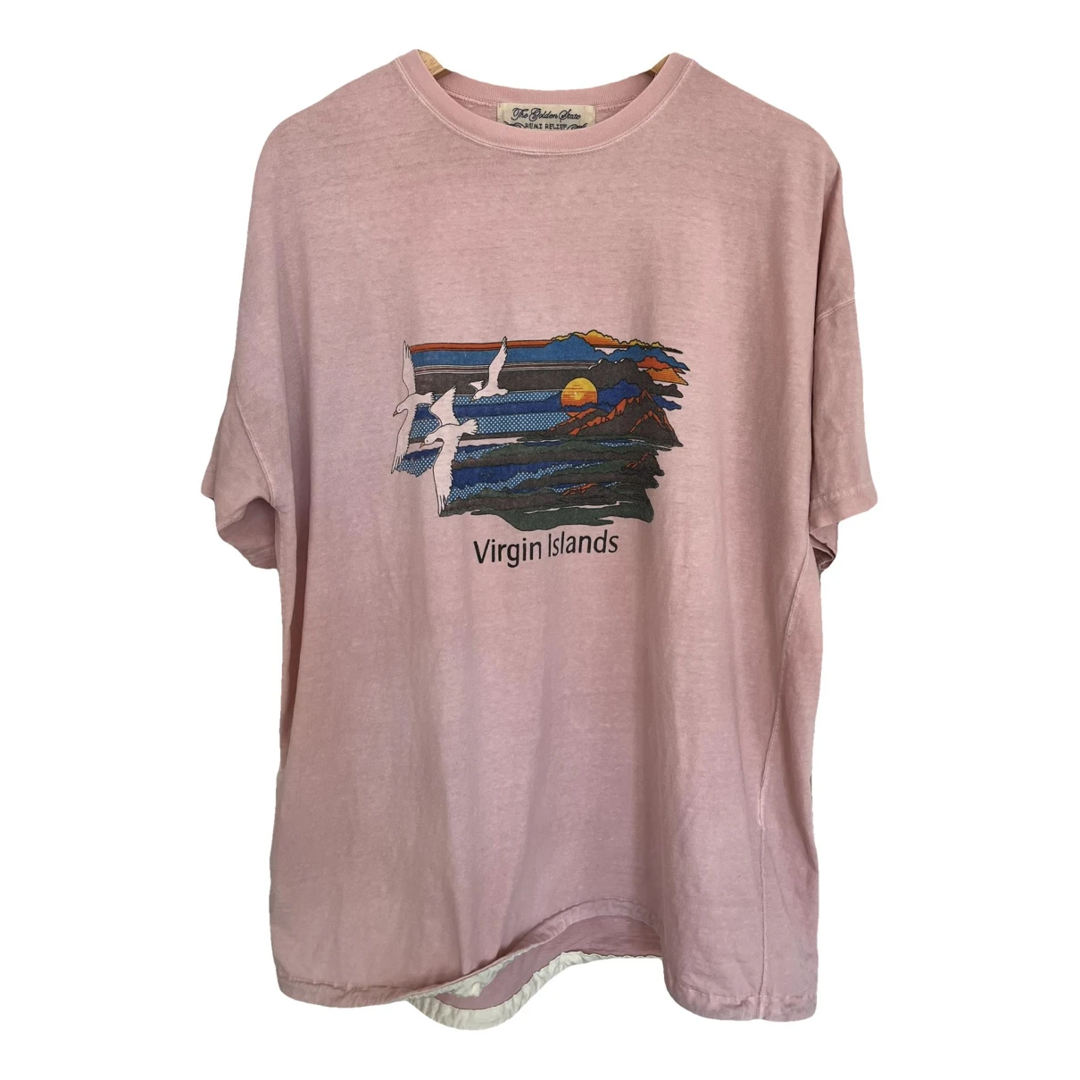 Pre-owned Remi Relief T-shirt In Pink