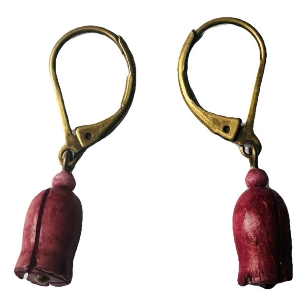 Pre-owned Isabel Marant Earrings In Purple