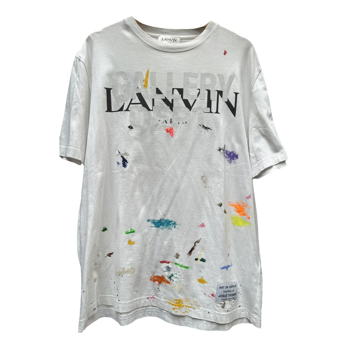 Pre-owned Lanvin T-shirt In White