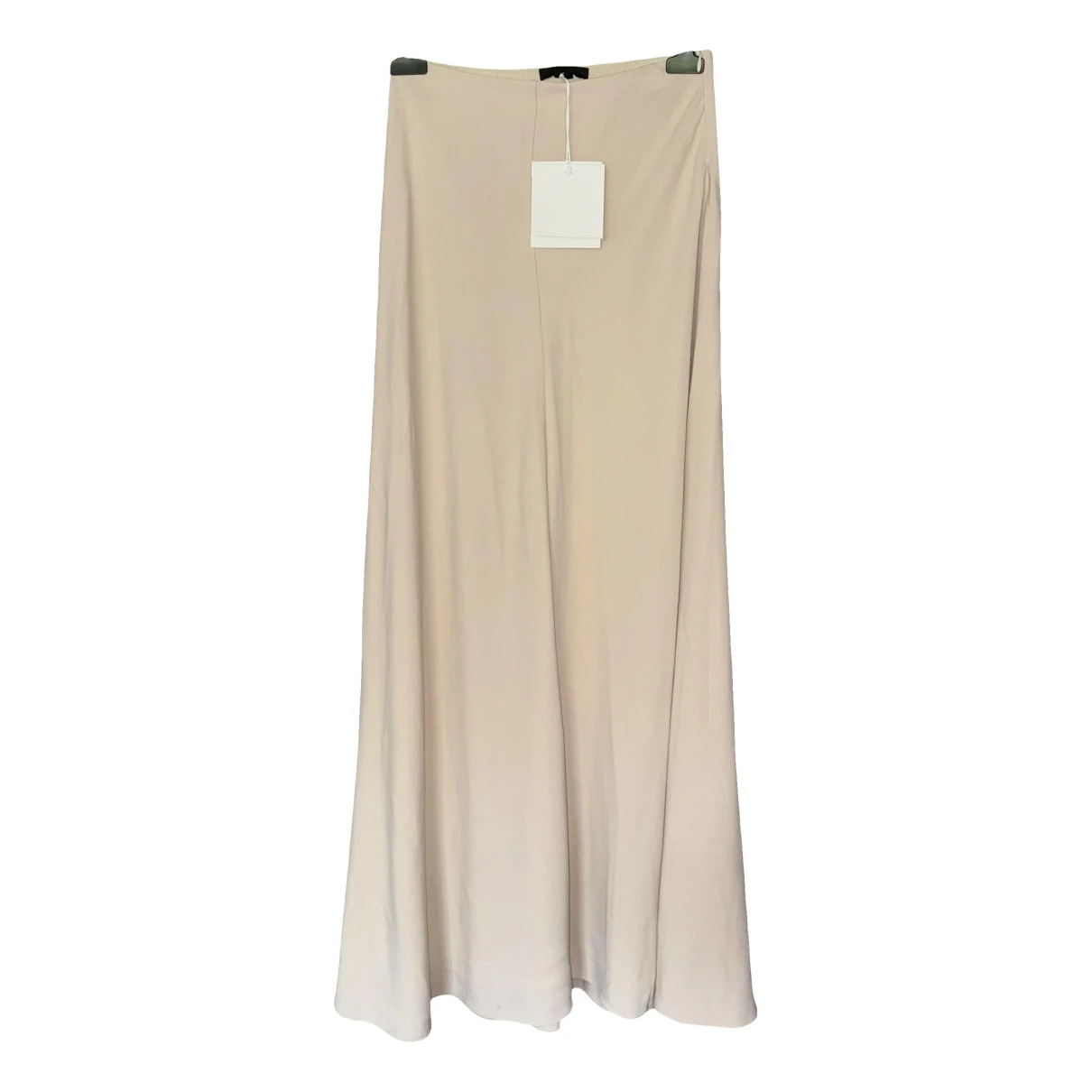 Pre-owned The Row Maxi Skirt In Beige