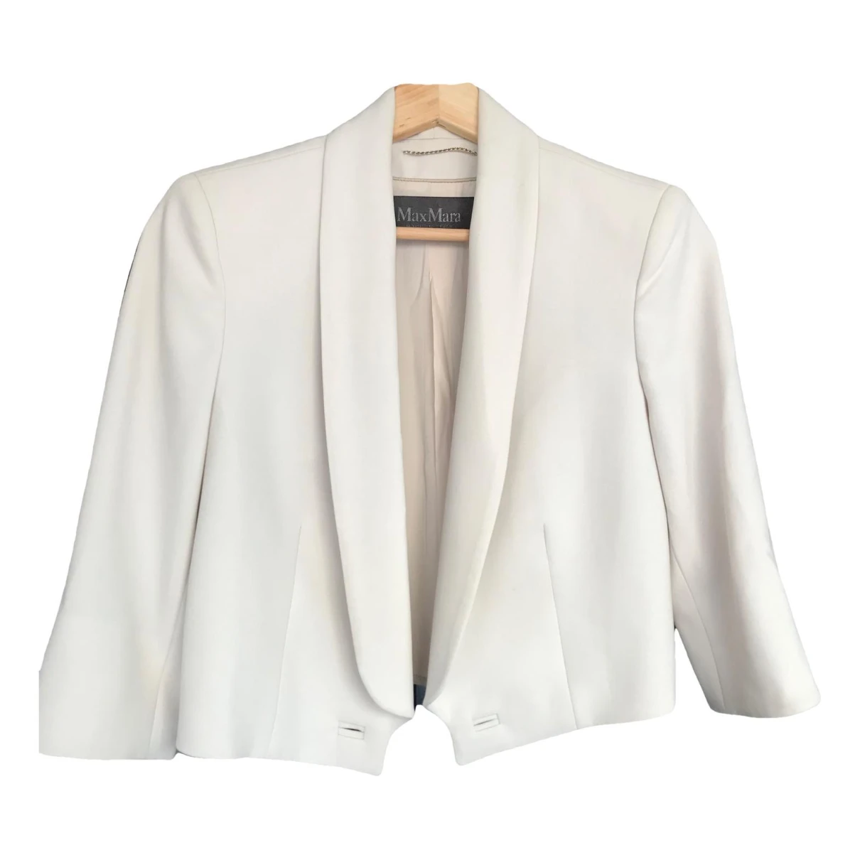Pre-owned Max Mara Silk Jacket In Other