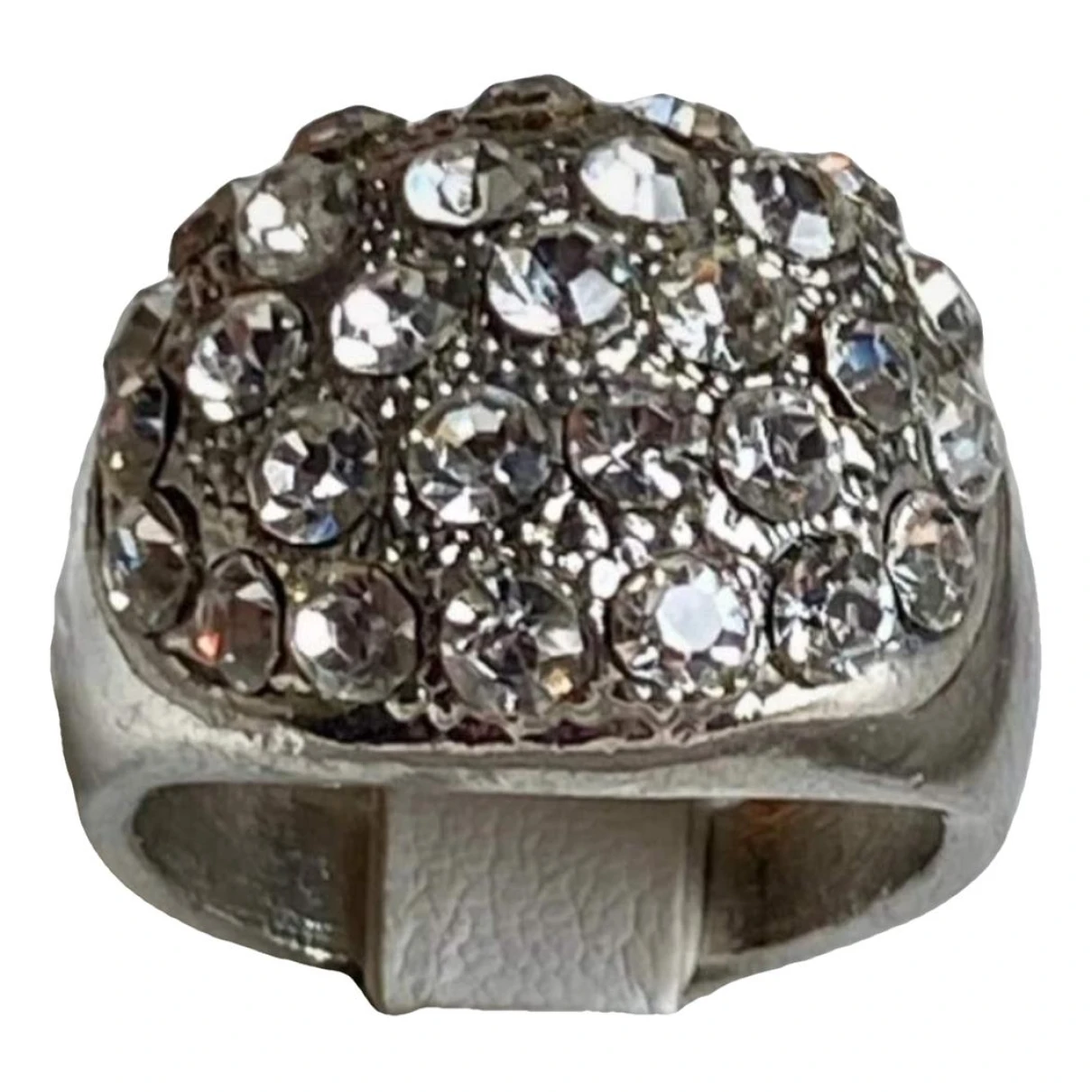 Pre-owned Schiaparelli Ring In Silver