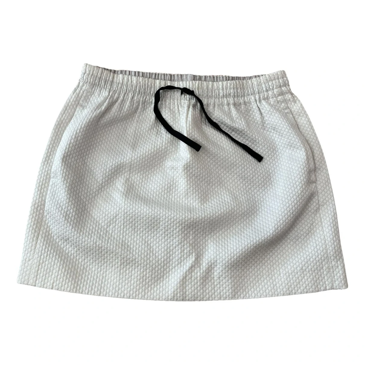 Pre-owned Zadig & Voltaire Mini Skirt In White