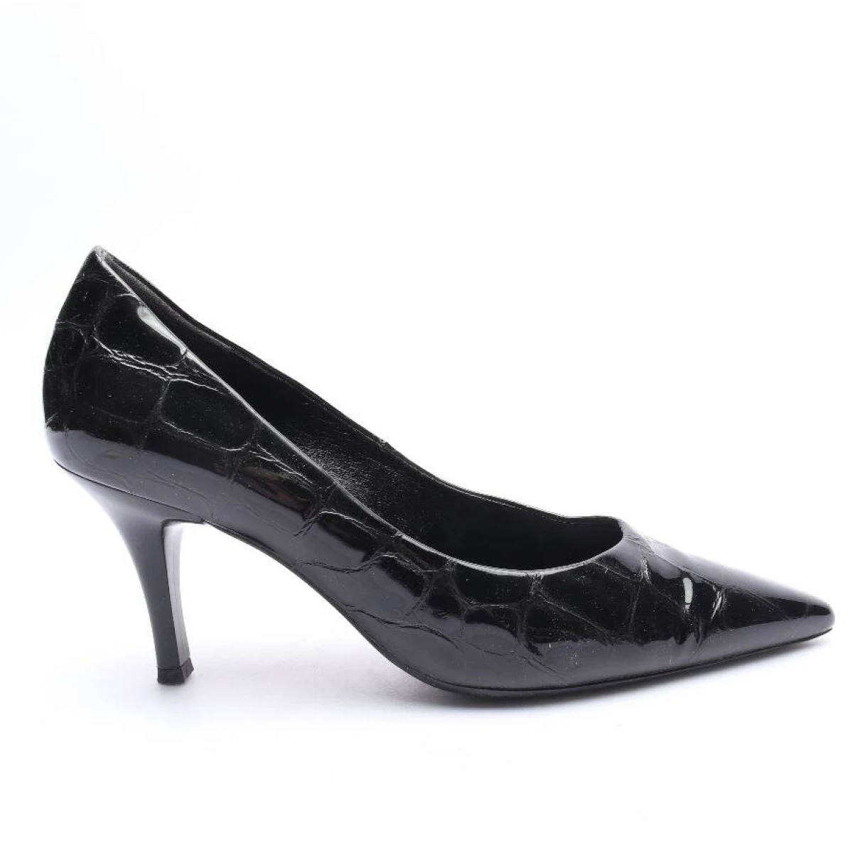Pre-owned Hogl Leather Heels In Black
