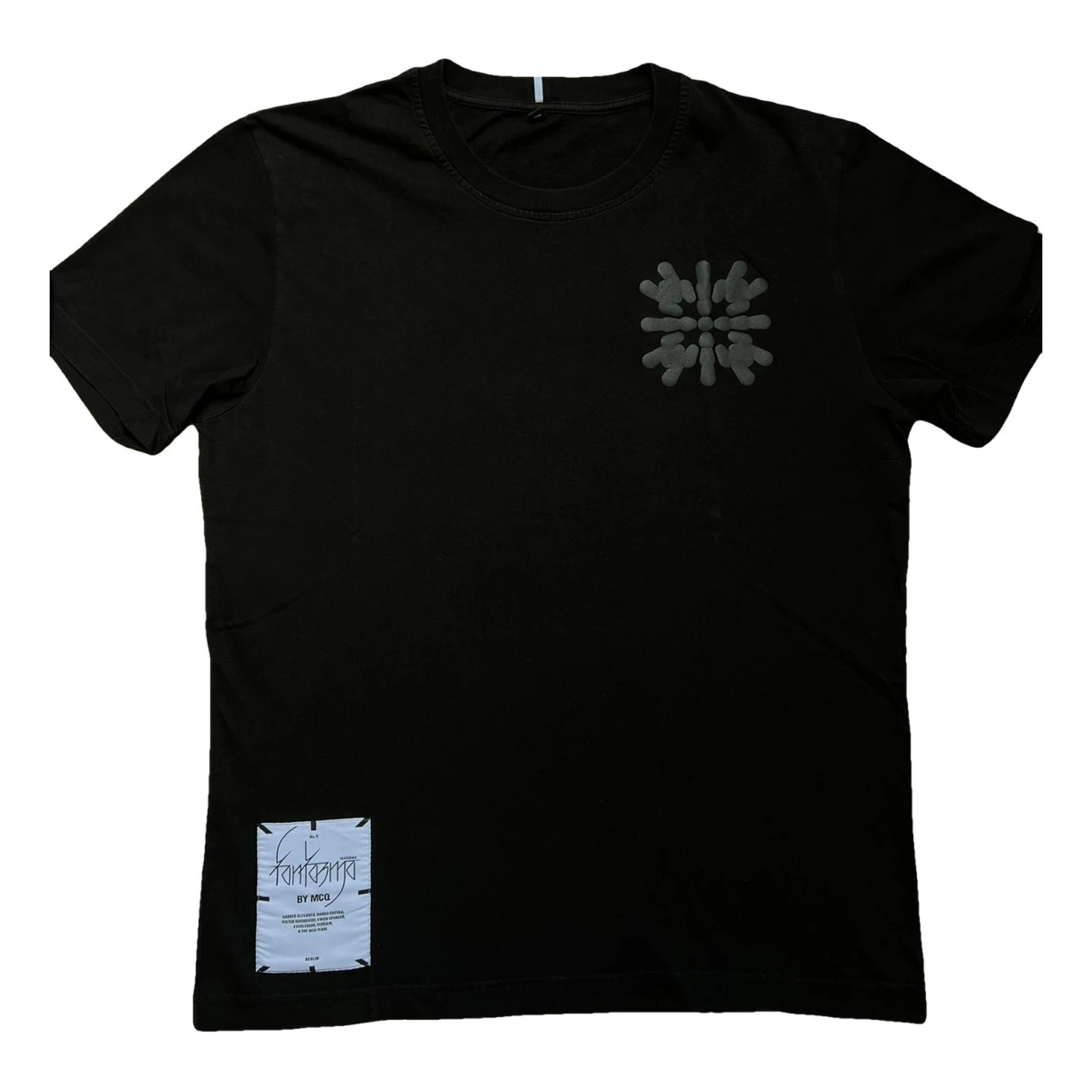 Pre-owned Mcq By Alexander Mcqueen T-shirt In Black