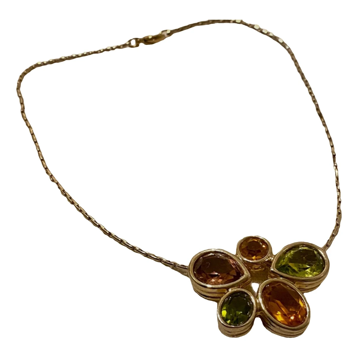 Pre-owned Schiaparelli Necklace In Gold