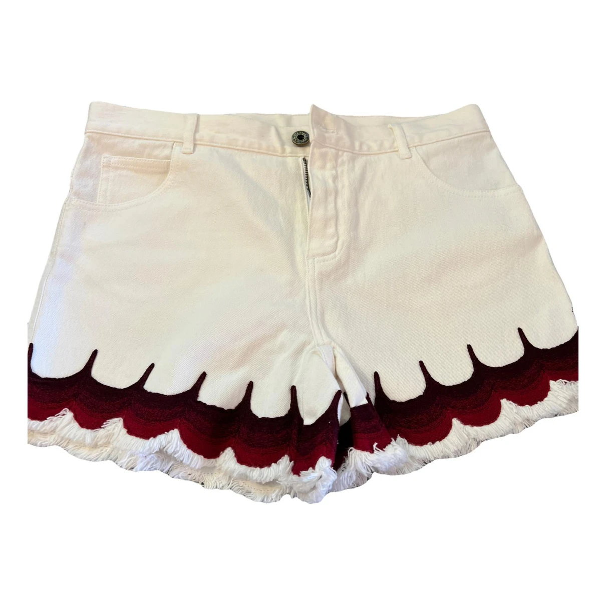 Pre-owned Chloé Shorts In White