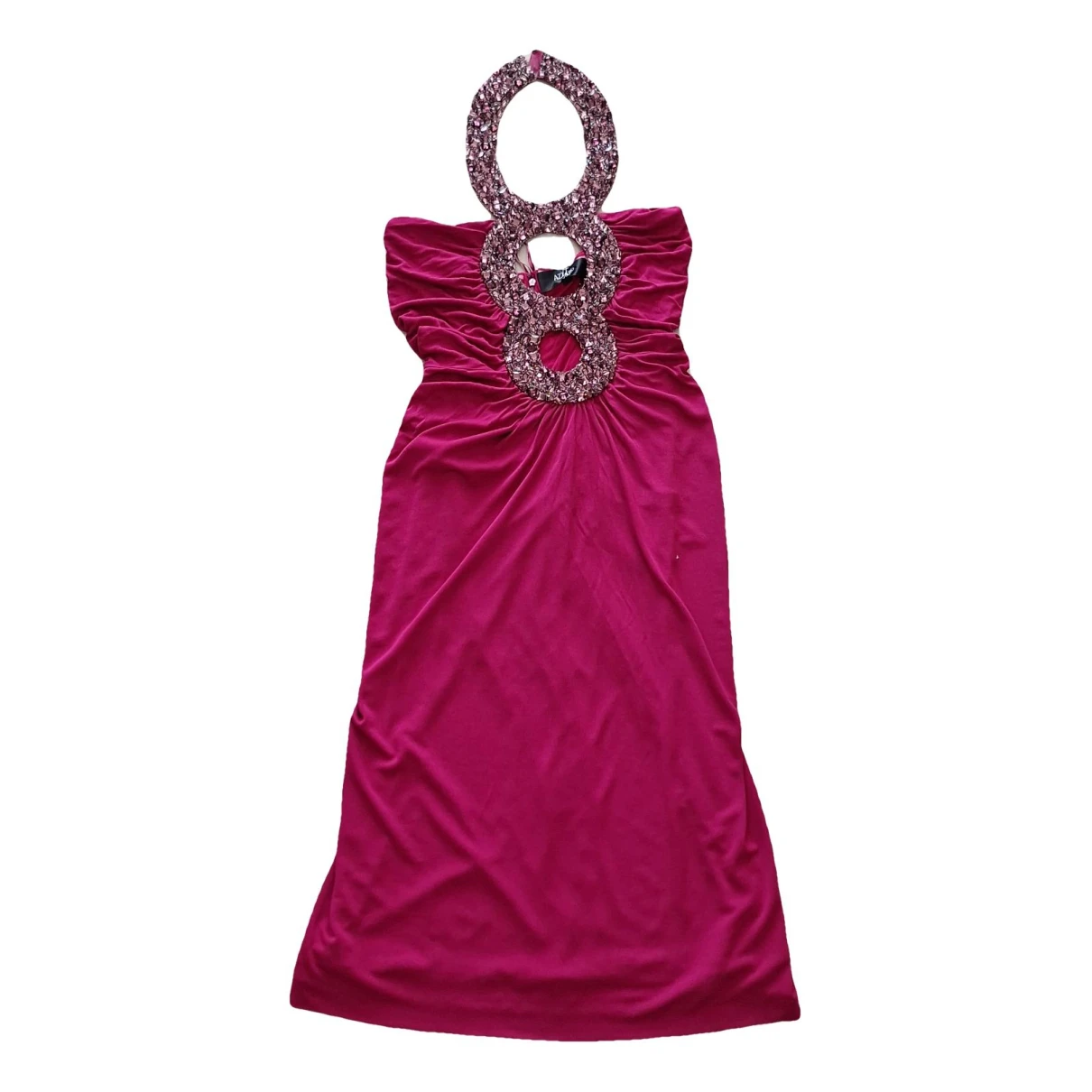 Pre-owned Azzaro Mid-length Dress In Purple