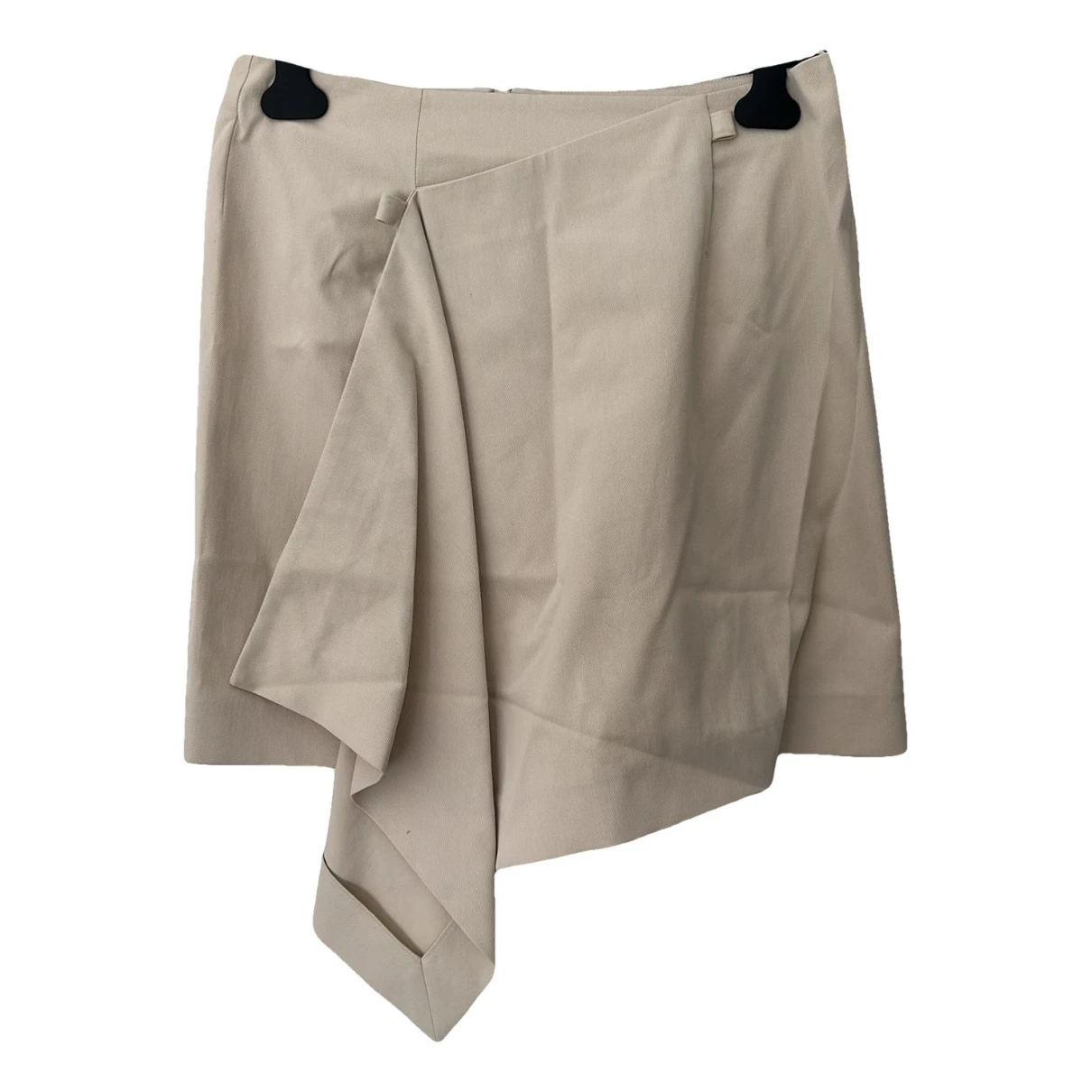 Pre-owned Givenchy Mini Skirt In Beige